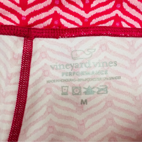 Vineyard Vines Women’s Whale Tail Performance Legging Rhododendron Color - Picture 4 of 8